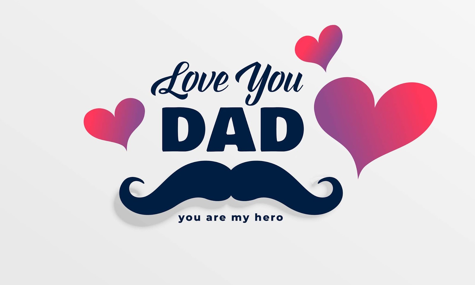 15th June - Happy Fathers Day Love You - HD Wallpaper 