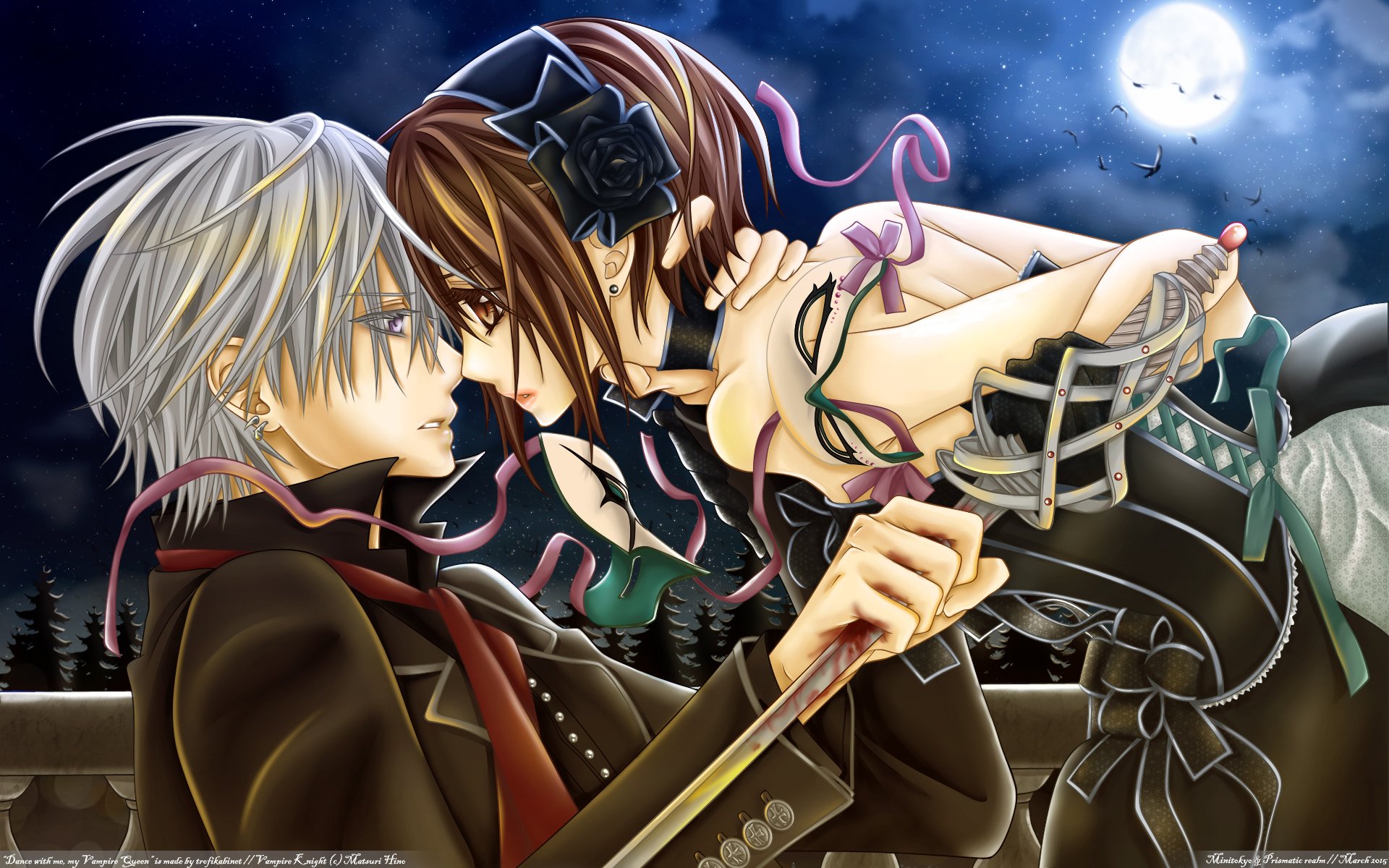 Vampire Knight Zero Yuki - HD Wallpaper 