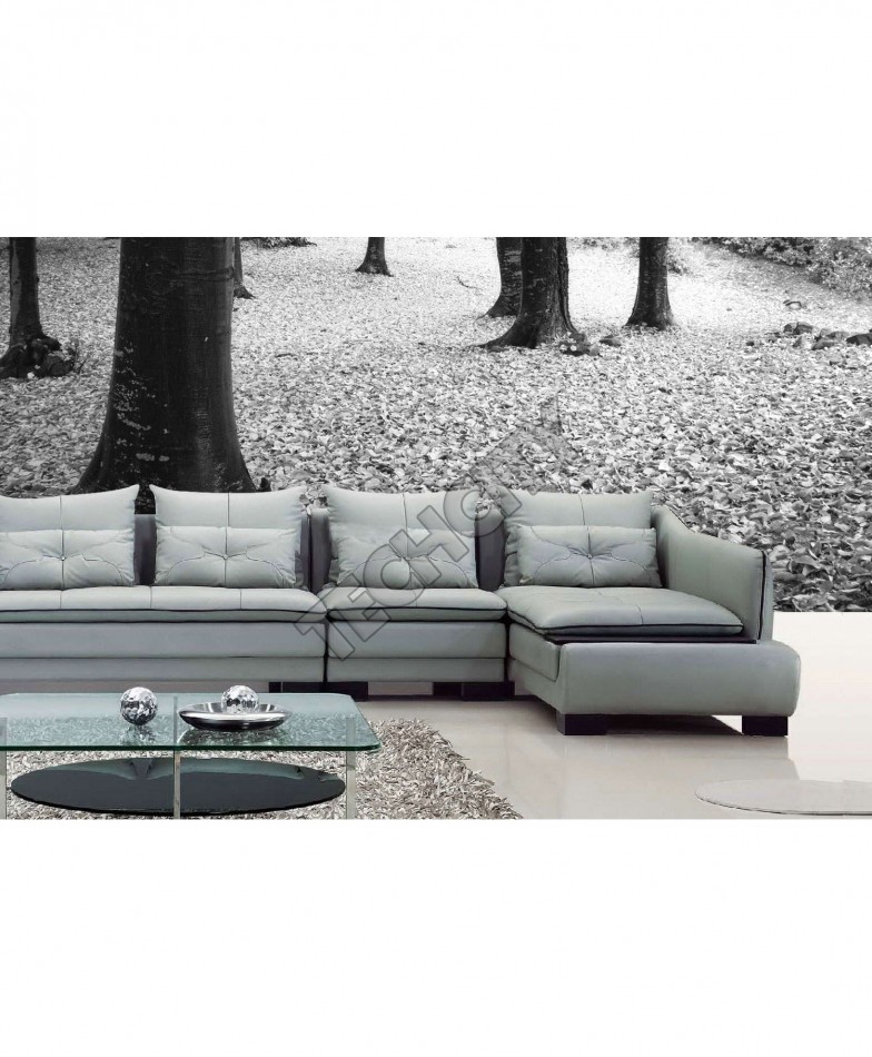 3d Gray Forest Wallpaper Bns-305 - Modelo De Sofá Moderno - HD Wallpaper 