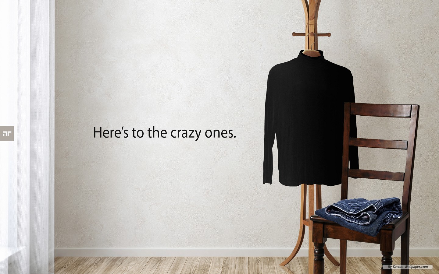 Free Star Wallpaper - Here's To The Crazy Ones - HD Wallpaper 
