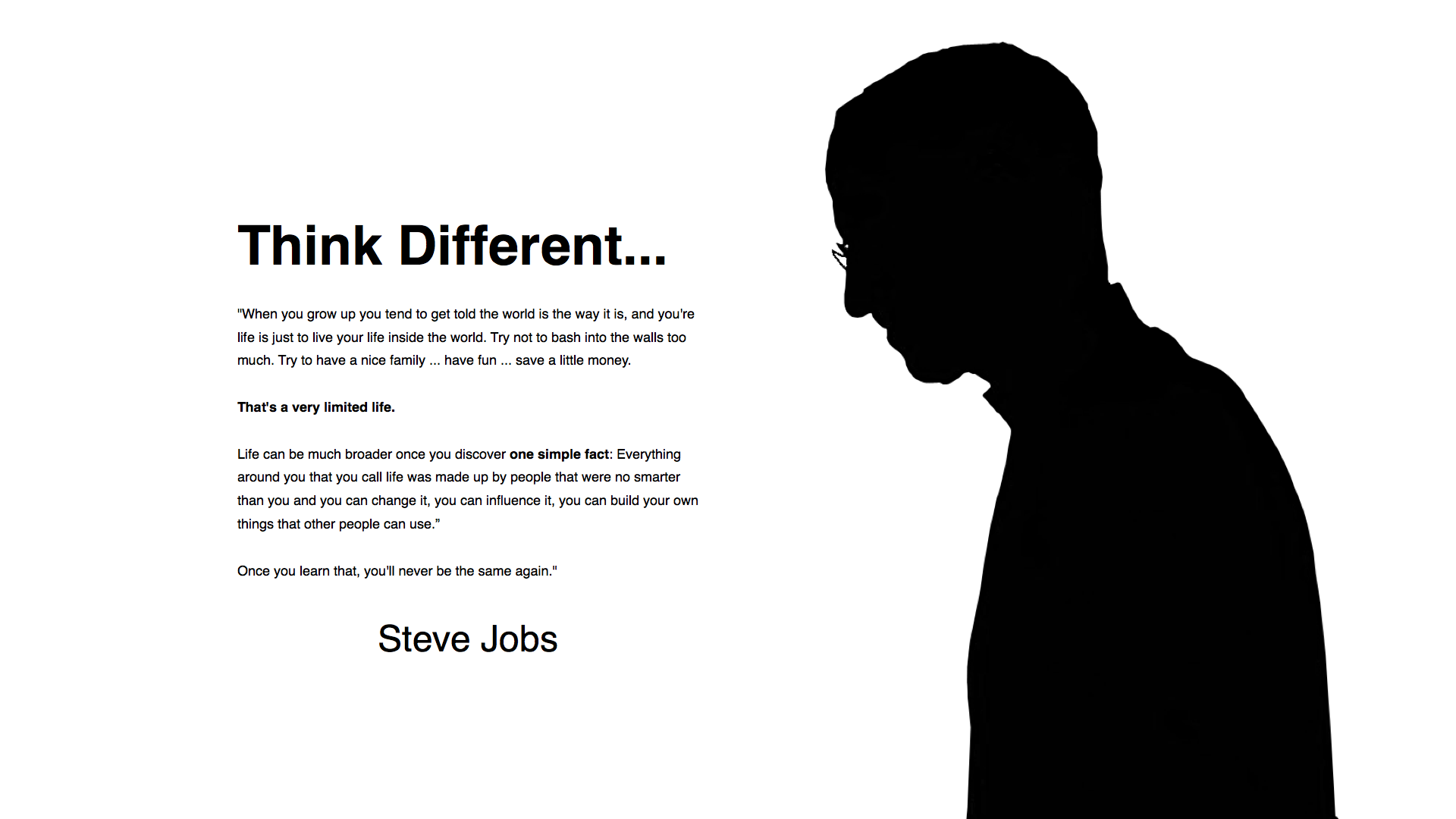 Steve Jobs Wallpaper Mac - HD Wallpaper 