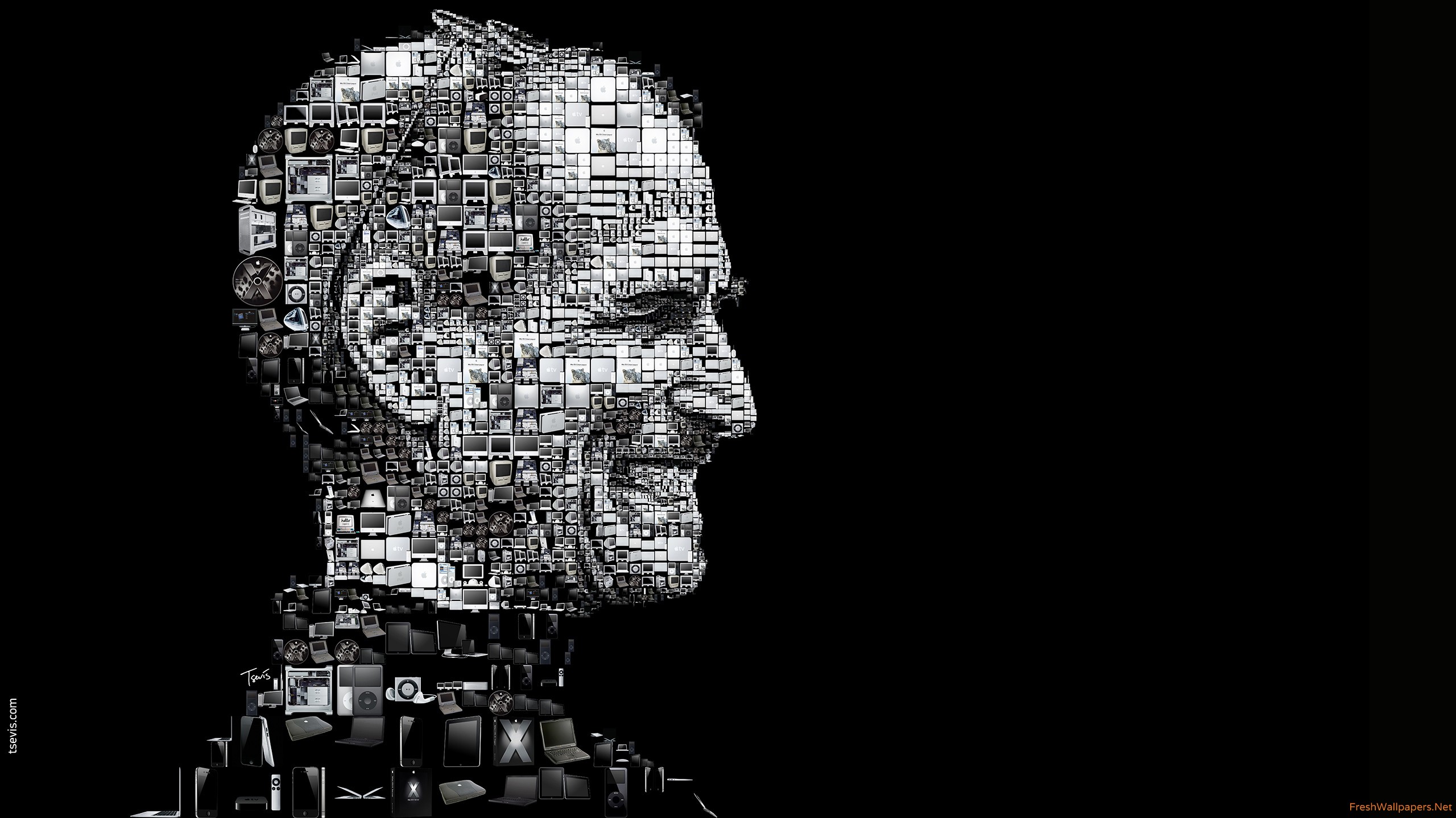 Art Made Out Of Technology - HD Wallpaper 