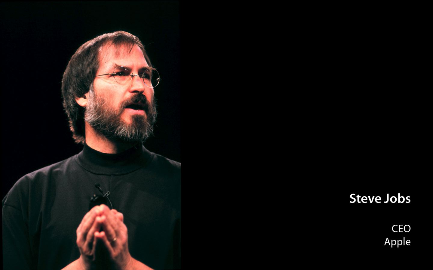 Steve Jobs Mac - HD Wallpaper 