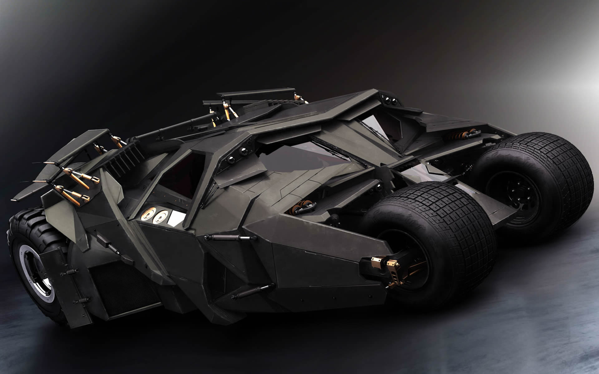 Batcar - Batman Car - HD Wallpaper 