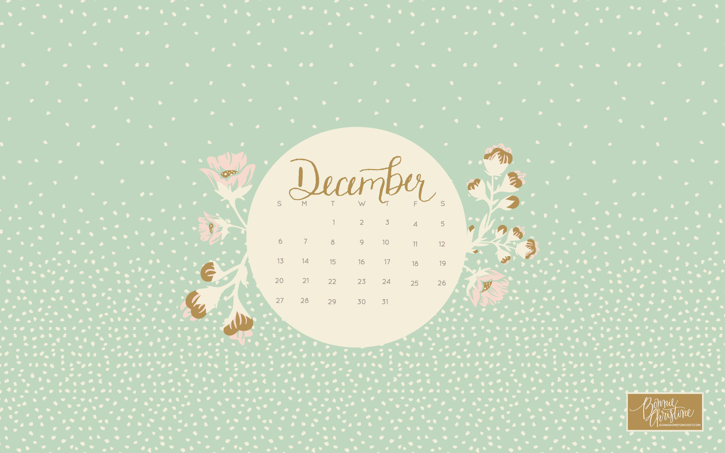 December Backgrounds Computer - HD Wallpaper 