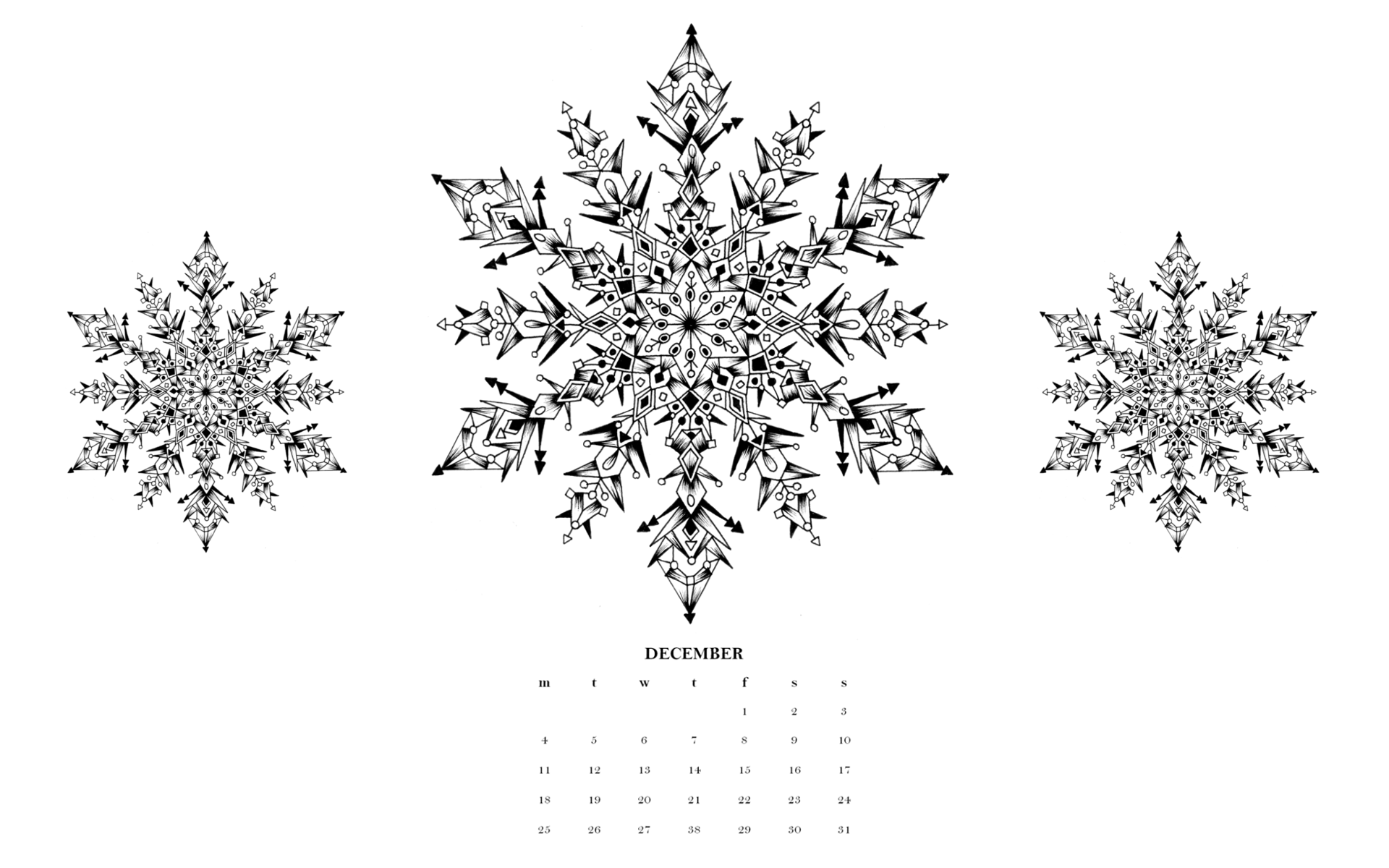 December Wallpaper Desktop - HD Wallpaper 