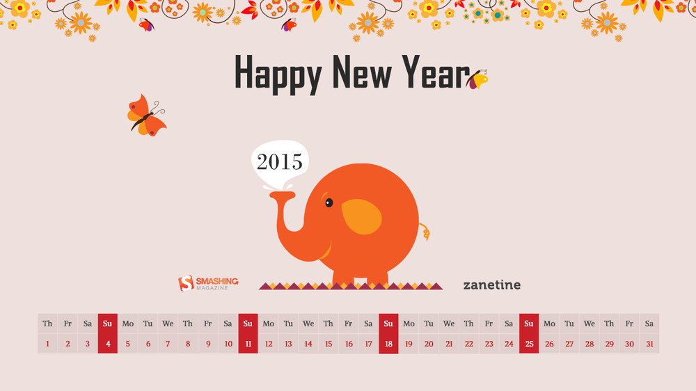 January 2018 Desktop Calendar - HD Wallpaper 