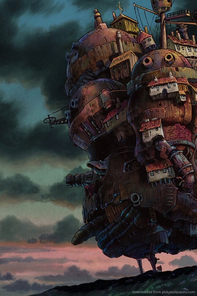 Pirate Ship Hd Wallpapers Backgrounds Wallpaper - Howls Moving Castle Wallpaper 4k - HD Wallpaper 