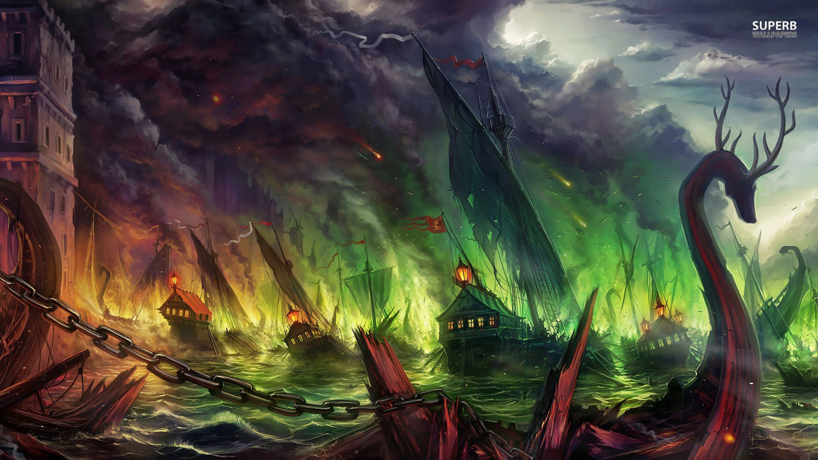 Pirate Ship - Pirate Ship Wallpapers Hd - HD Wallpaper 