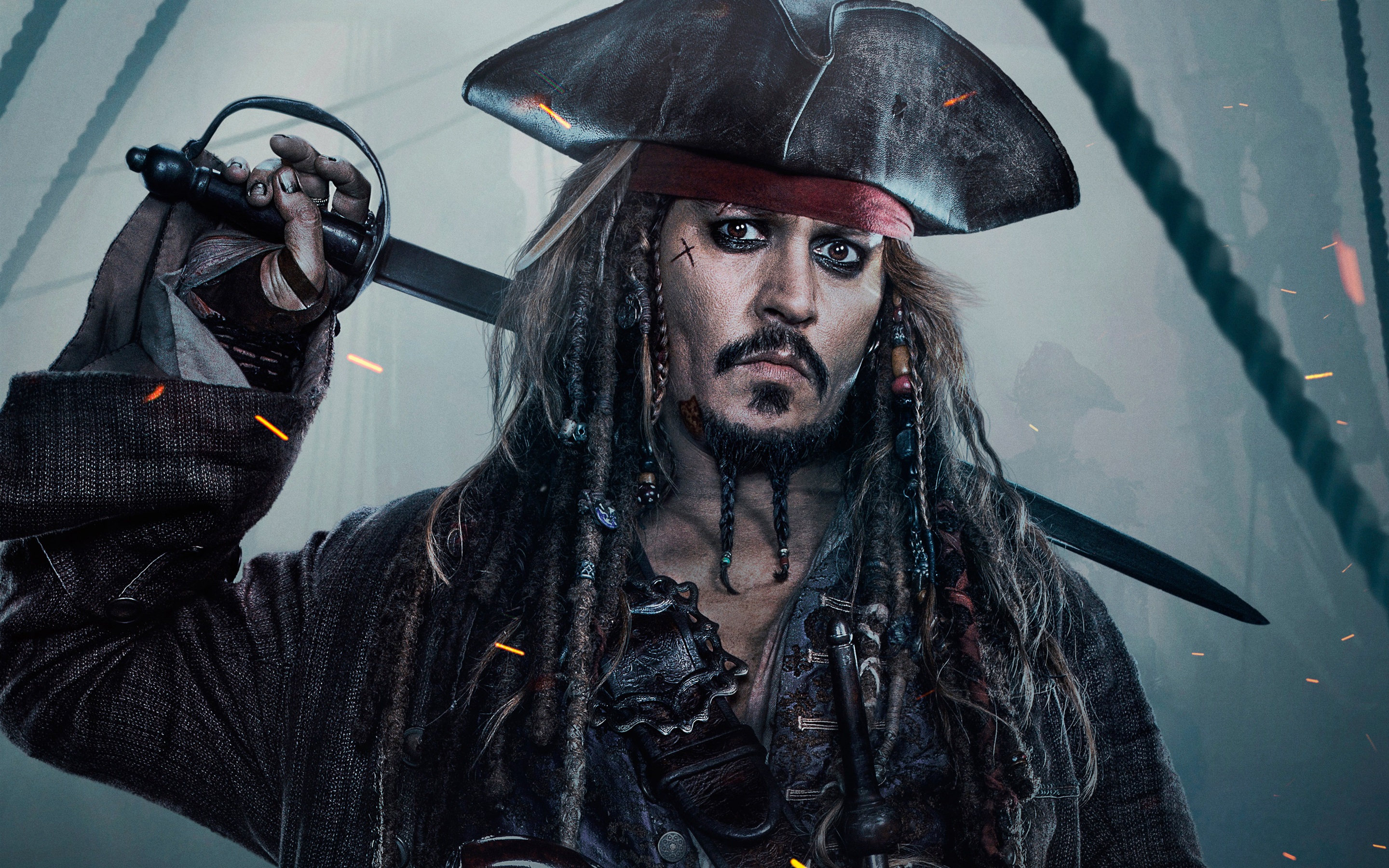 Wallpaper Johnny Depp, Pirates Of The Caribbean - HD Wallpaper 