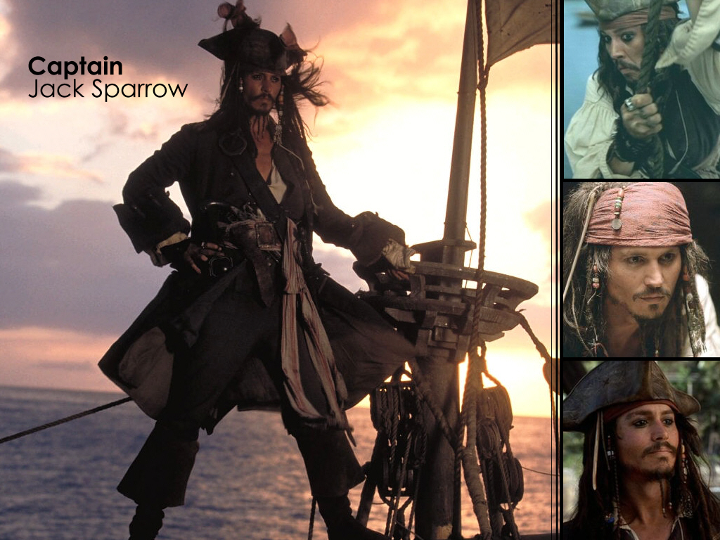 Black Pearl Jack Sparrow - HD Wallpaper 