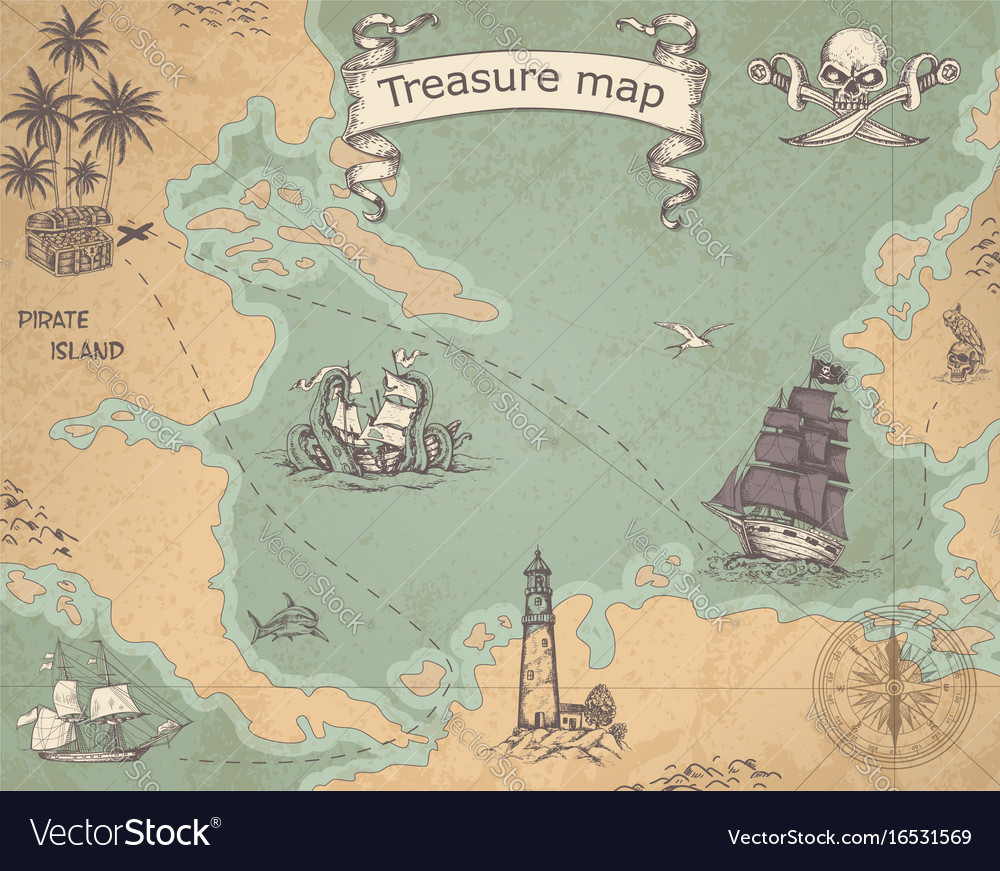 Real Ancient Treasure Map - HD Wallpaper 