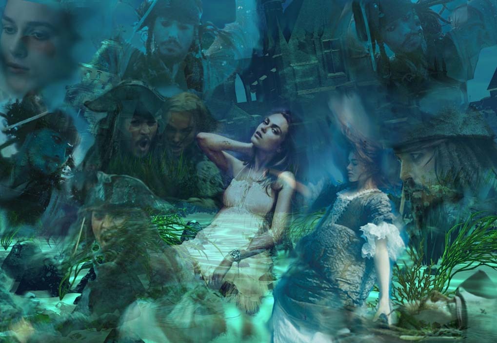 Sparrabeth Black And Blue - Mythology - HD Wallpaper 