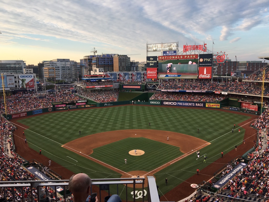 Nationals Park July Washington Nationals Vs - Nationals Park - HD Wallpaper 