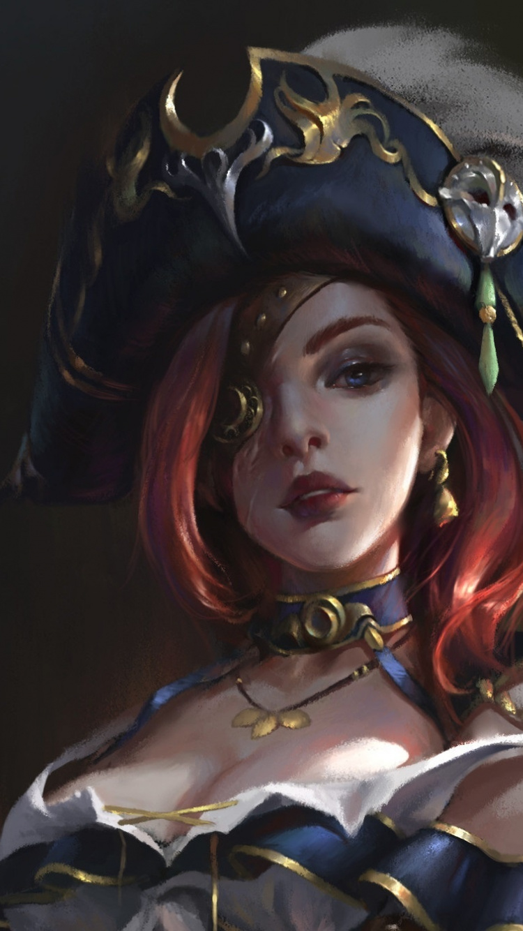 Pirate, Girl Warrior, Miss Fortune, League Of Legends, - Miss Fortune League Of Legends Background - HD Wallpaper 