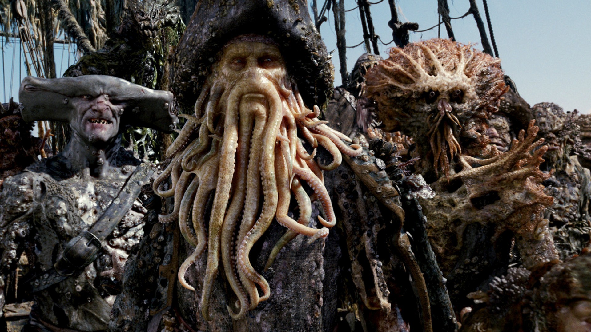 Pirates Of The Caribbean Octopus Man - HD Wallpaper 