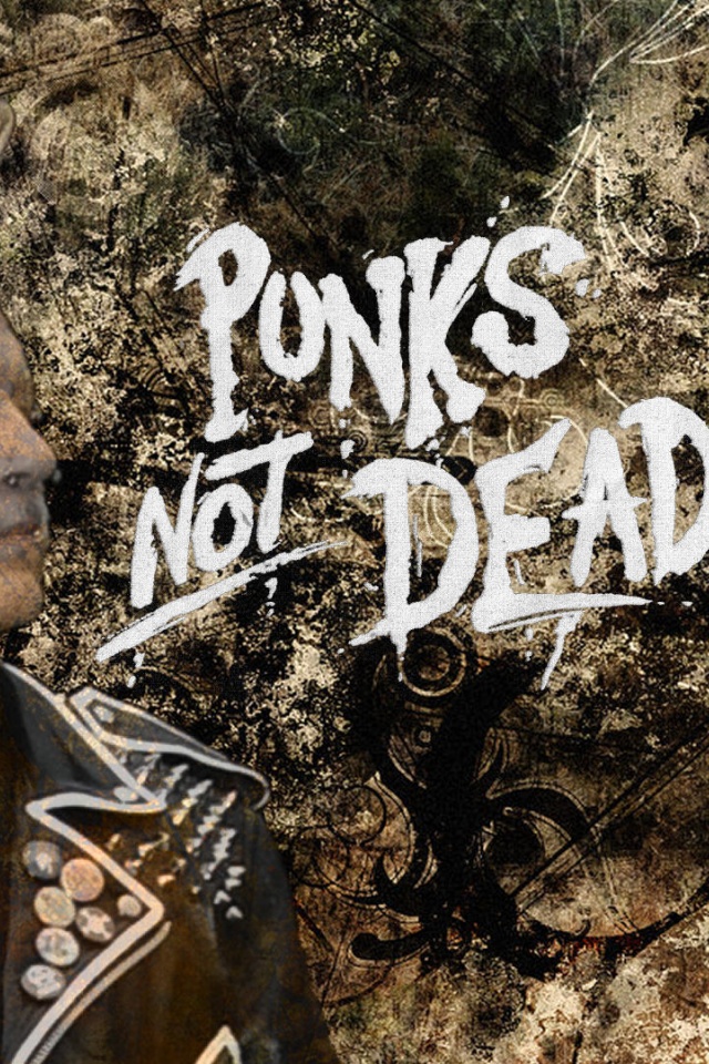 Punks Not Dead Phone - 640x960 Wallpaper - teahub.io