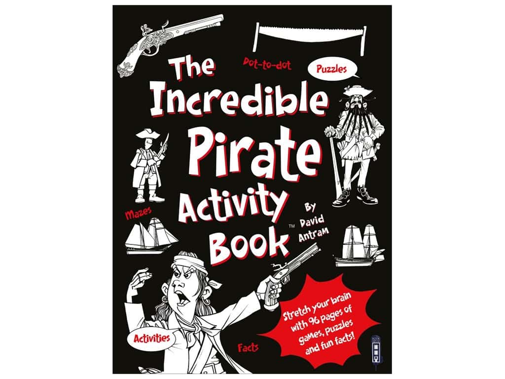 Book House Incredible Pirate Activity Book - Poster - HD Wallpaper 