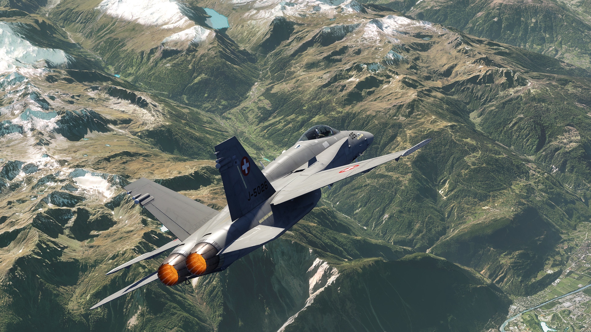 Wallpaper Fa 18c Hornet, Landscape, Fighter, Multi - F A 18c - HD Wallpaper 