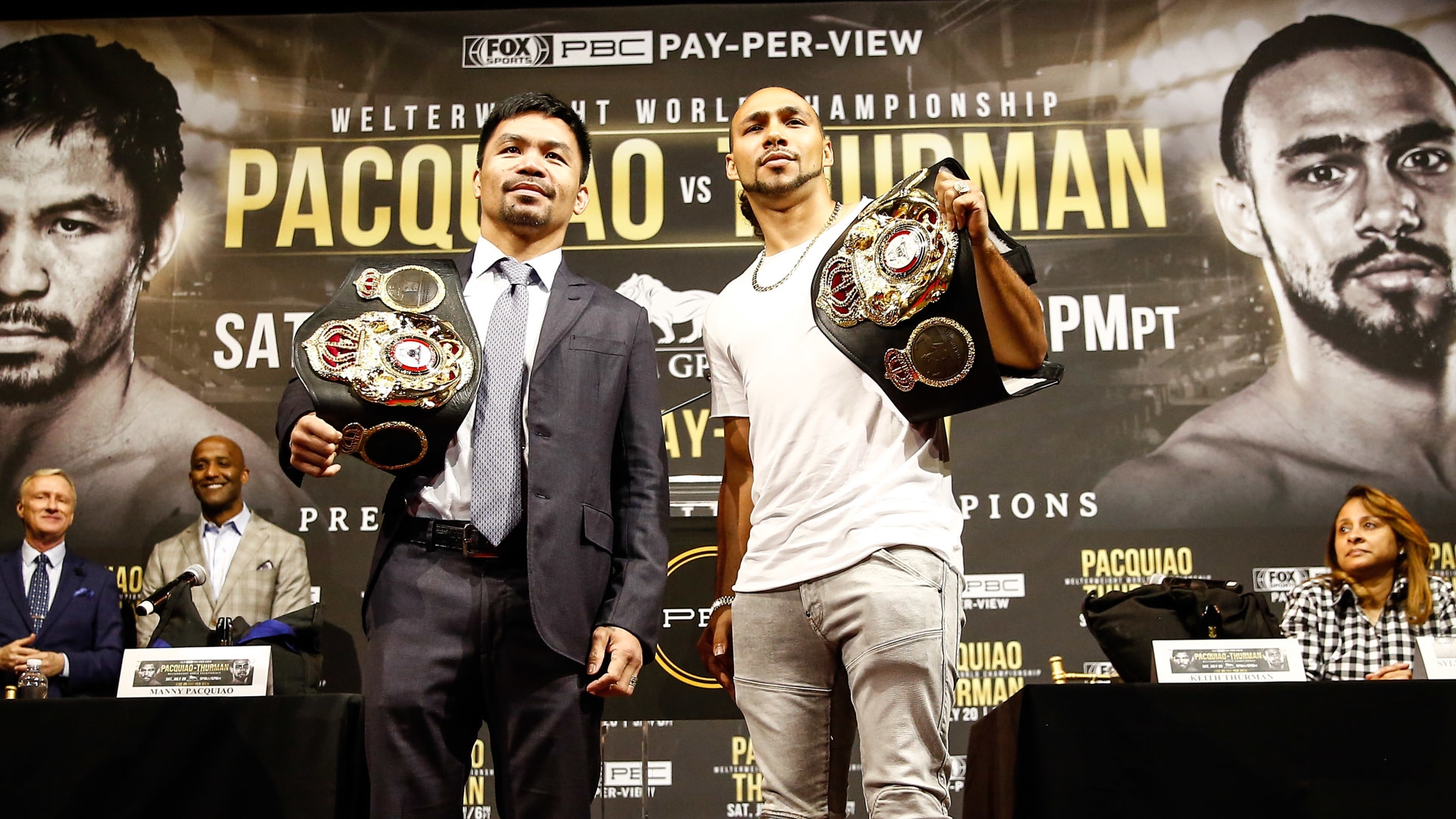 Many Pacman Pacquiao Vs Keith Thurman - HD Wallpaper 