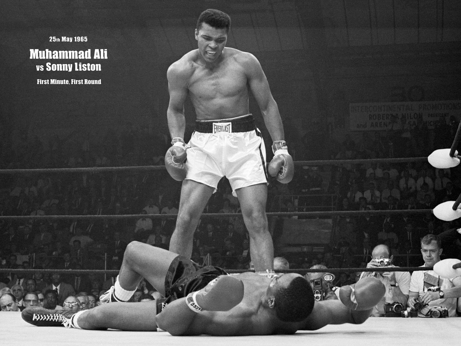 Boxing Gloves Wallpaper Cool Hd Wallpapers 1920ã1200 - Poster Muhammad Ali Sonny Liston - HD Wallpaper 
