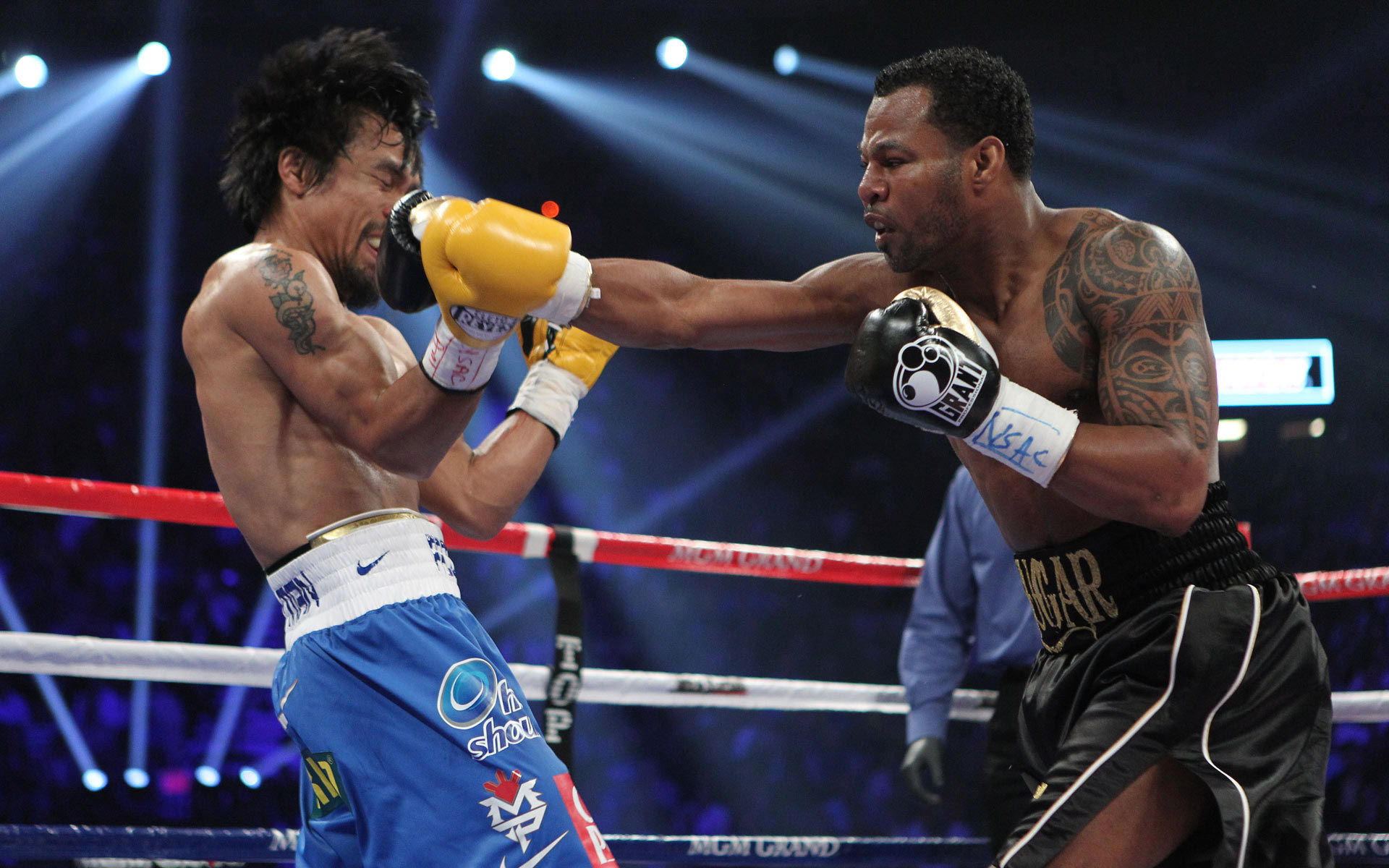 Pacquiao-mosley Pics - Sugar Shane Mosley - HD Wallpaper 