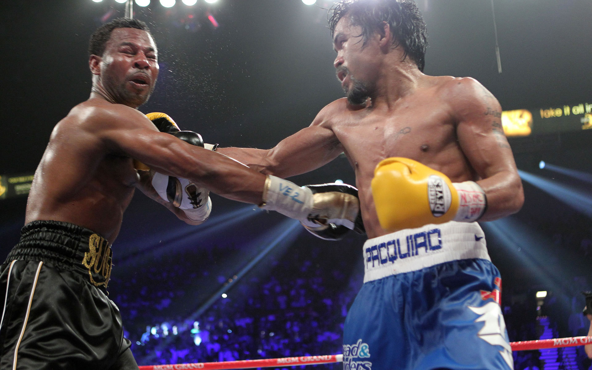 Pacquiao-mosley Pics - Pacquiao Mosley - HD Wallpaper 