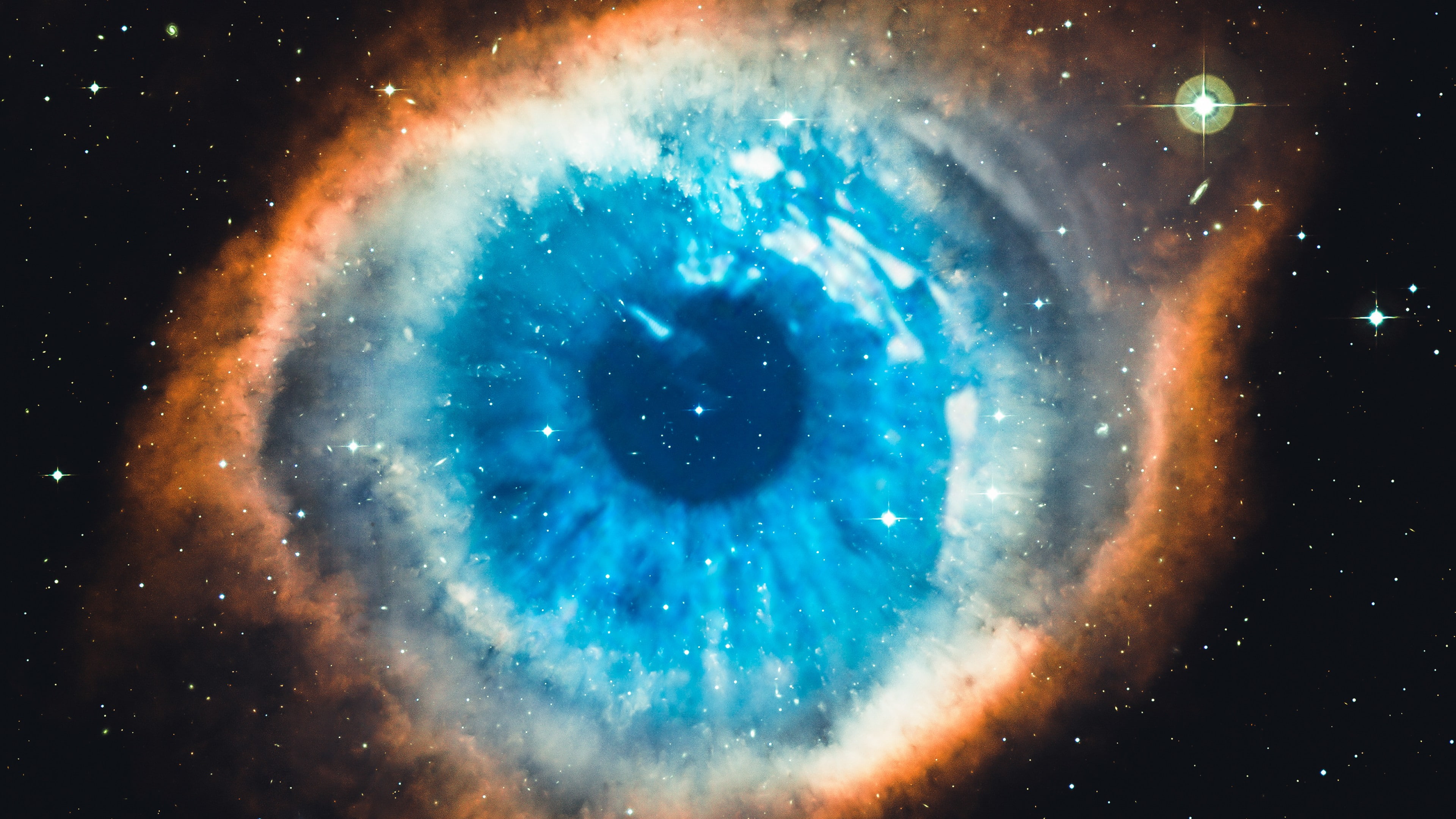 Helix Nebula Hd - HD Wallpaper 