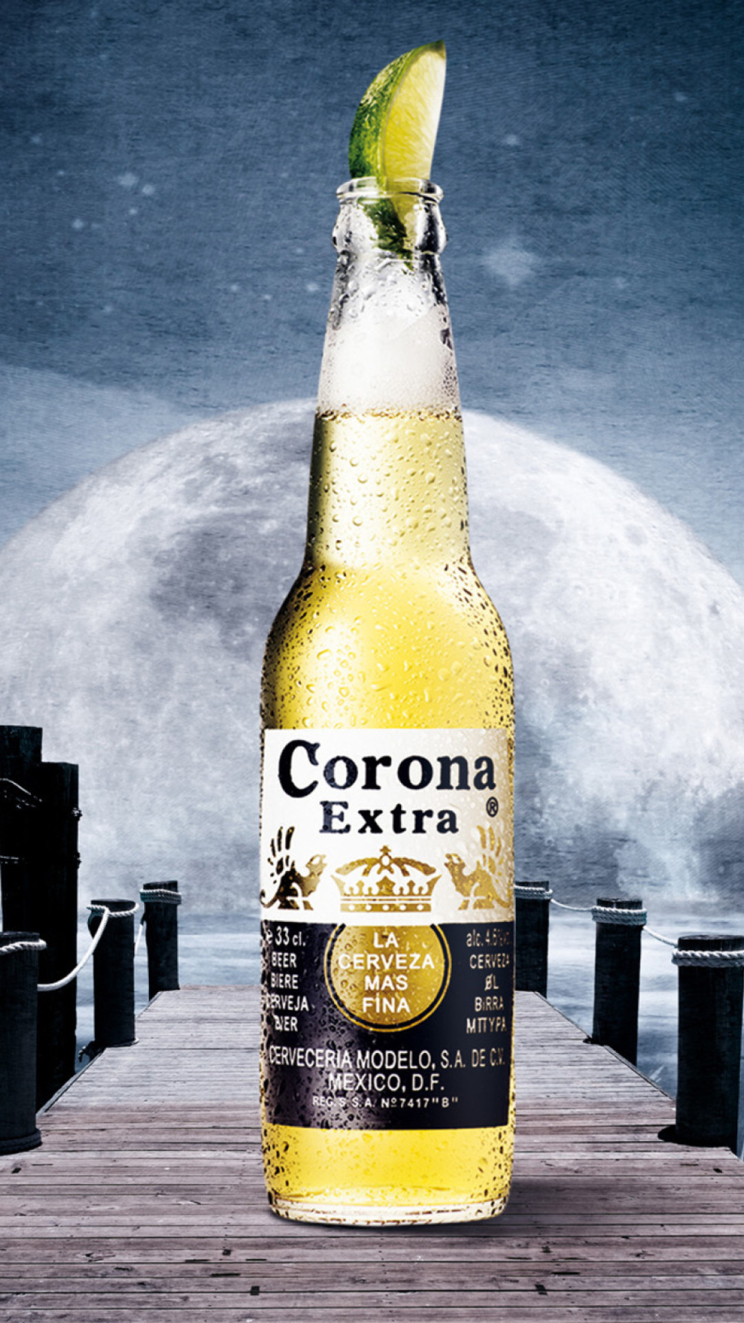 1080x1920, Corona Extra Wallpaper For Iphone 6 Plus - Corona Extra - HD Wallpaper 