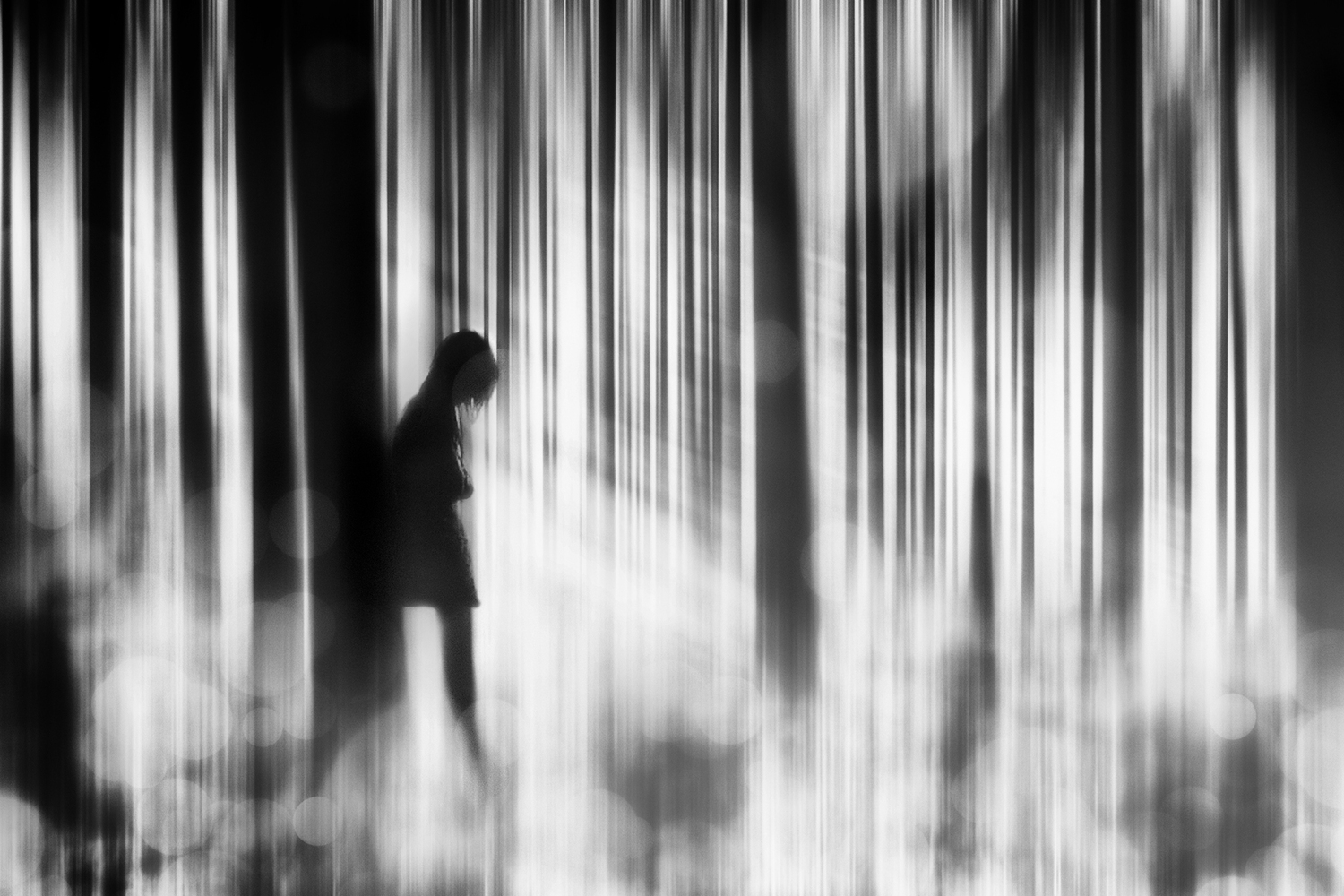 Photo Wallpaper Caught In The Sorrow - Art - HD Wallpaper 