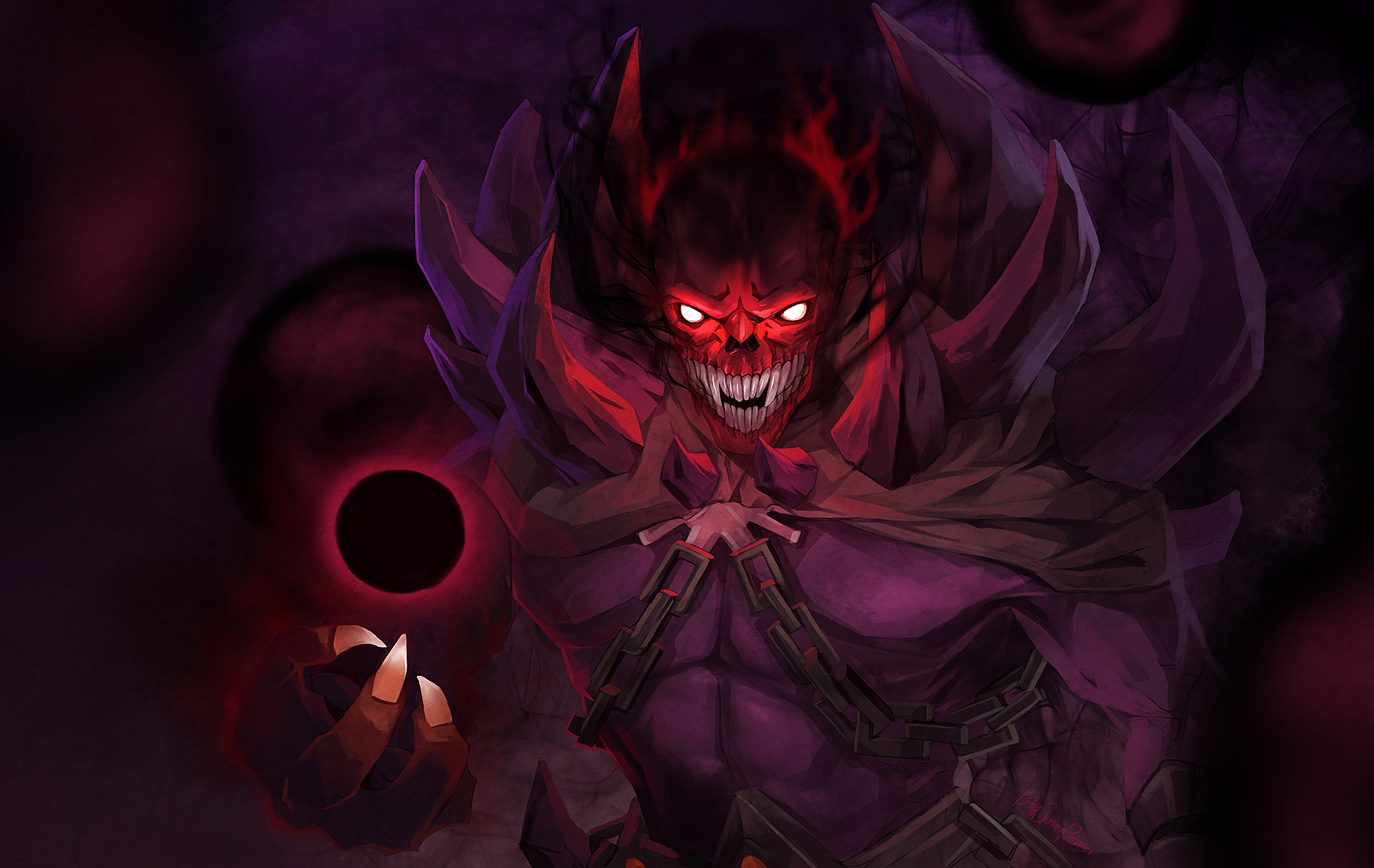 Dota 2 Hero Shadow Demon - HD Wallpaper 