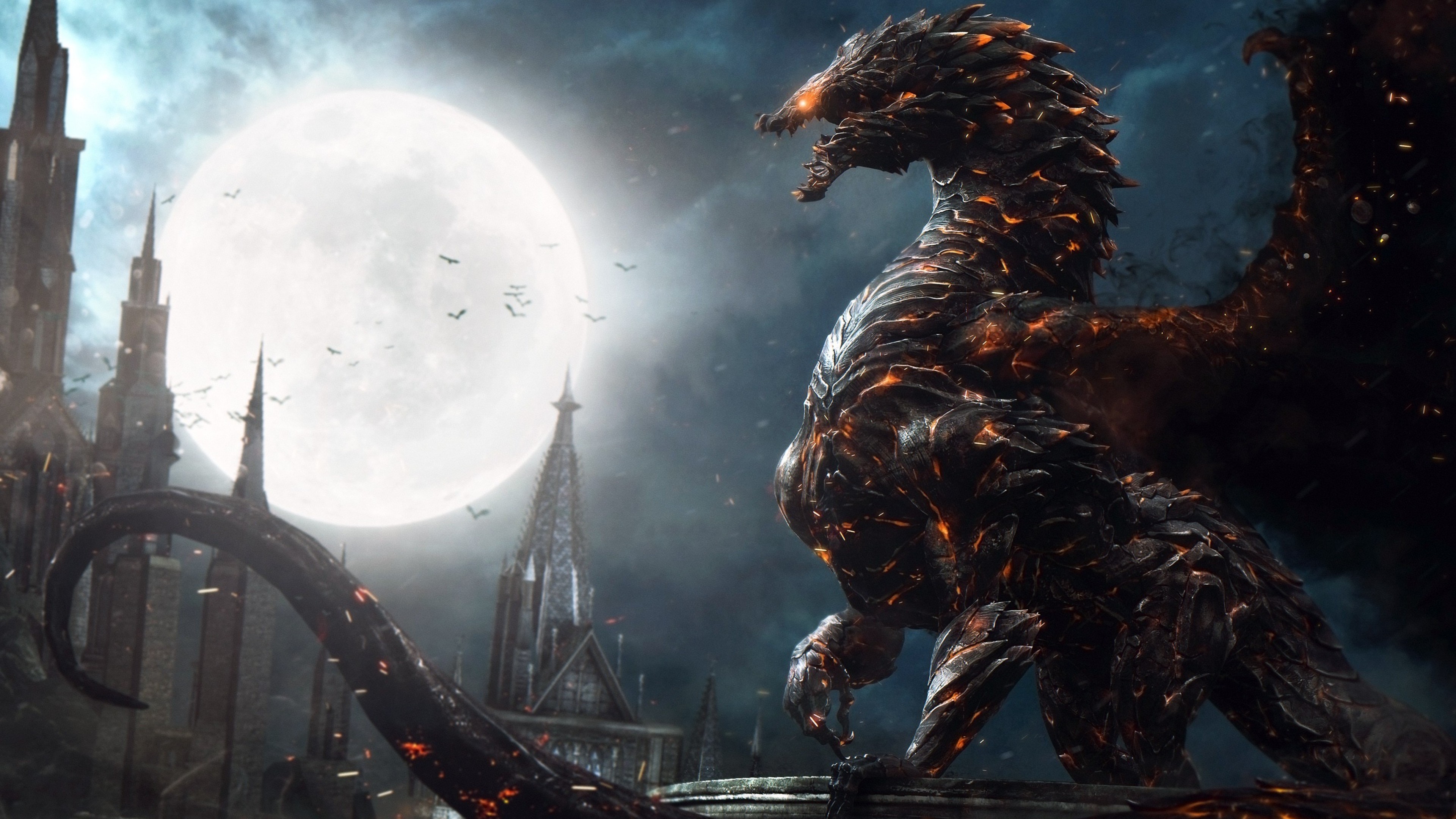 Lords Of Shadow 2 Dracula 
 Data Src Widescreen Dracula - Castlevania Lords Of Shadows Pixel - HD Wallpaper 