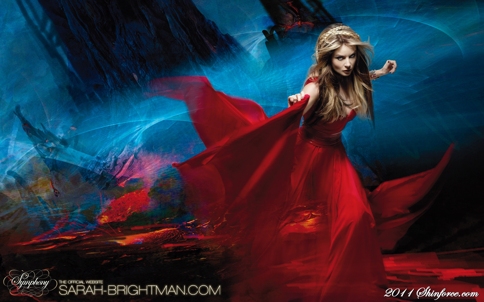 Sarah Brightman Symphony Album Cover - HD Wallpaper 