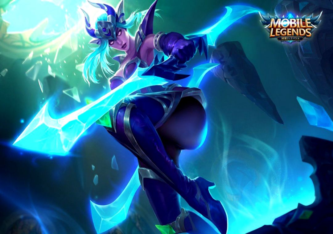 Karina Shadow Blade Hd Wallpaper Wallpaperspit - Hero Mobile Legend Karina - HD Wallpaper 