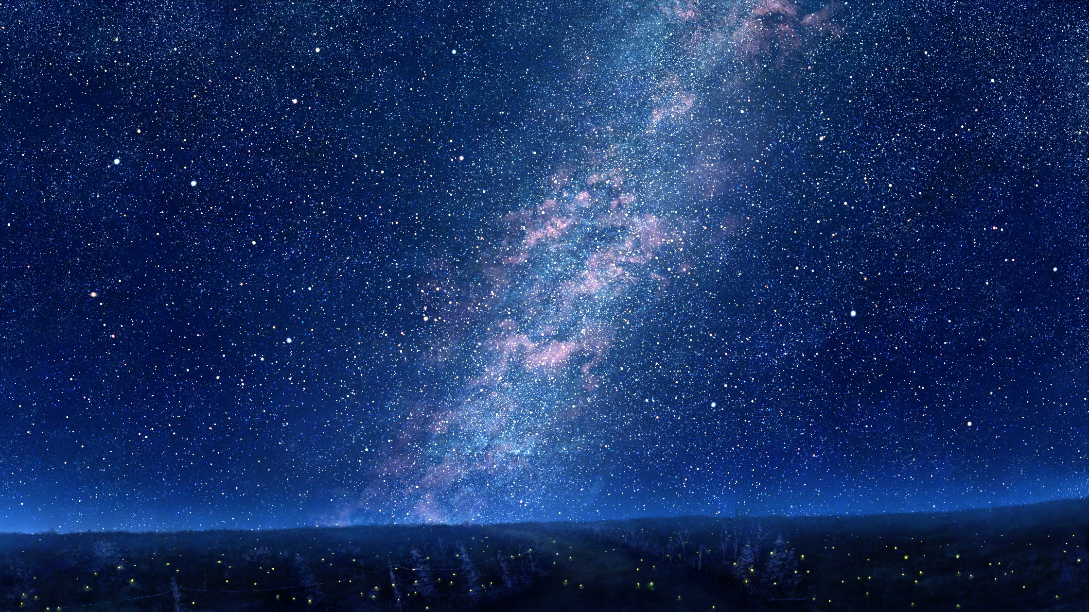 Night Sky 4k - HD Wallpaper 