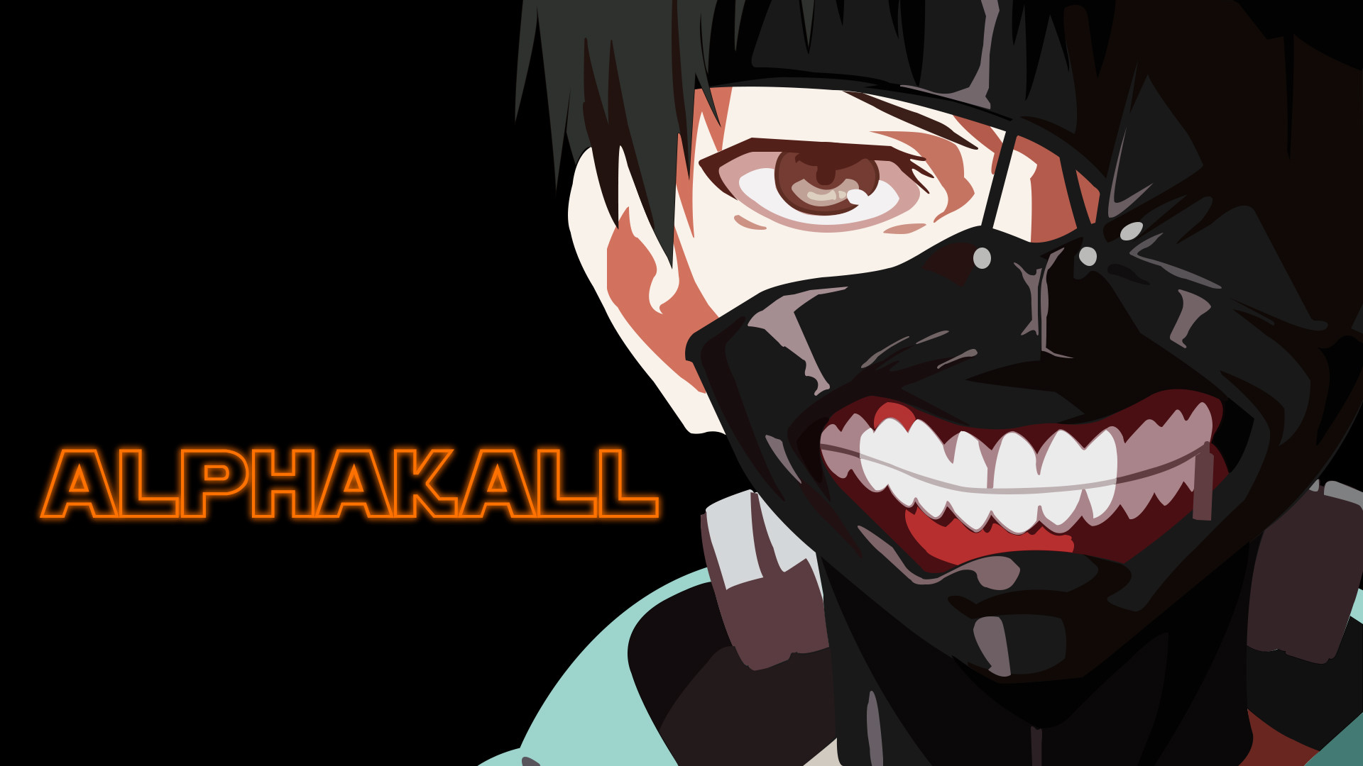 Vector Kaneki - HD Wallpaper 