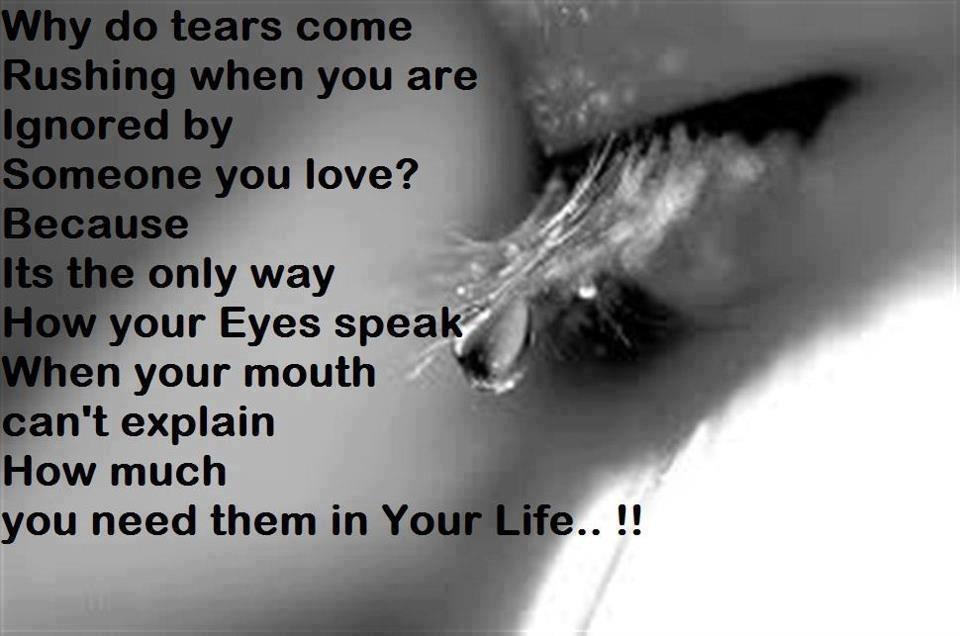 Why Do Tears Come - Tears Come Out Quotes - HD Wallpaper 