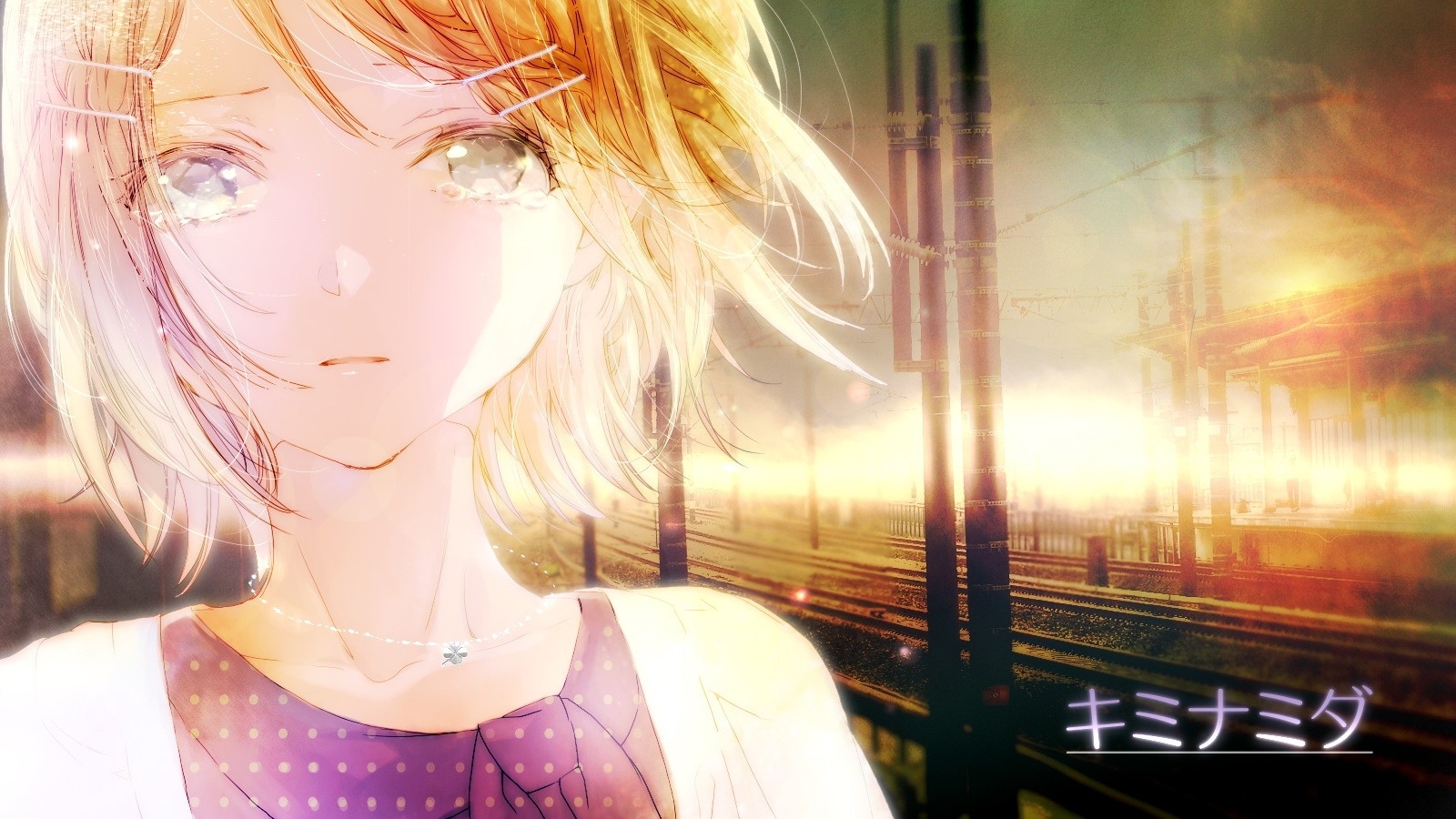 Kagamine Rin Wallpaper Cry - HD Wallpaper 