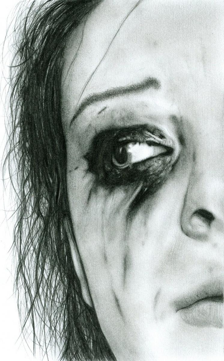 Drawings Of People Crying - HD Wallpaper 