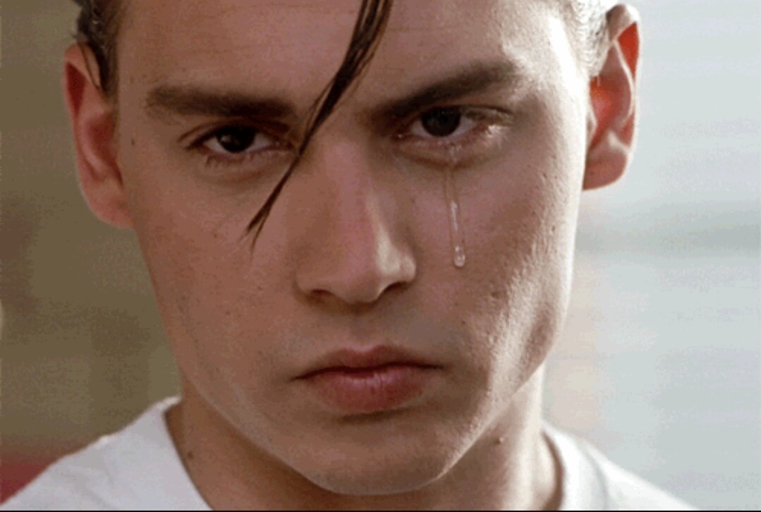 Johnny Depp Cry Baby Gif - HD Wallpaper 