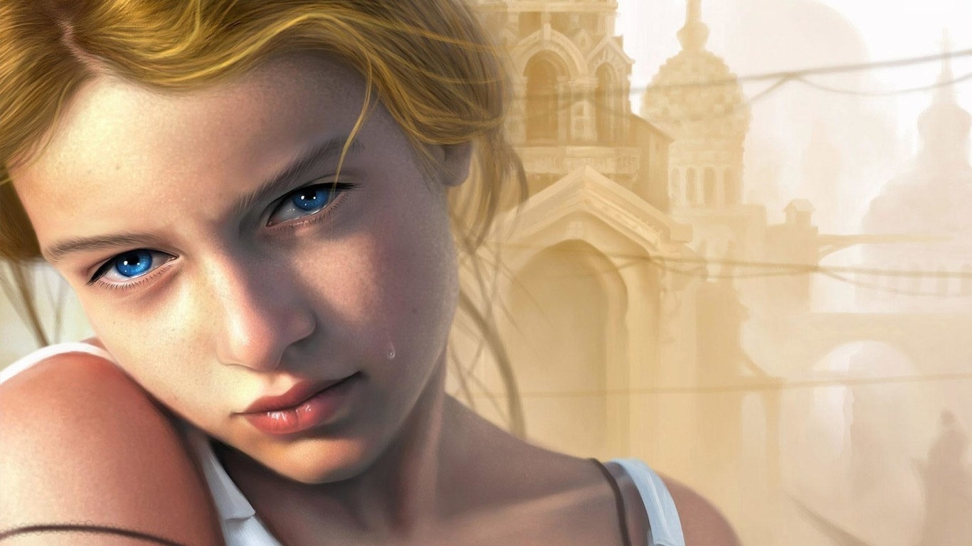 Sad Full Of Tears Wallpapers - HD Wallpaper 