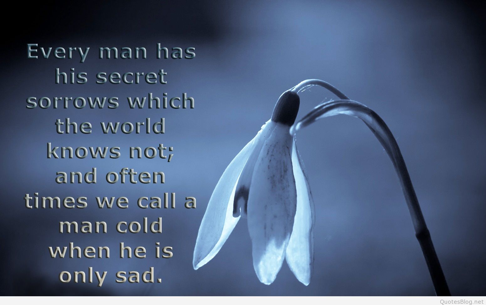 Sad Quotes Hd Wallpaper - HD Wallpaper 