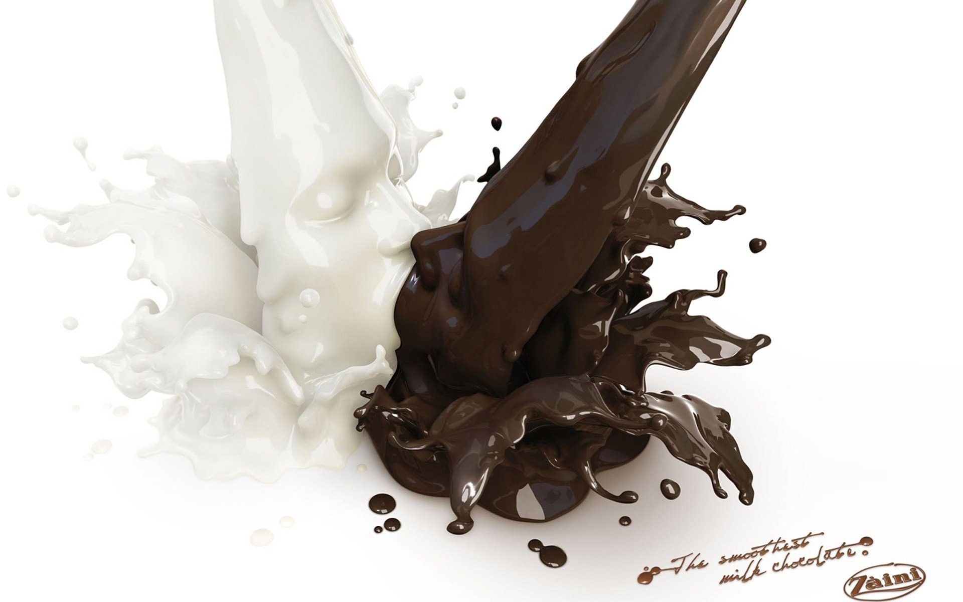 Liquid Chocolate - HD Wallpaper 