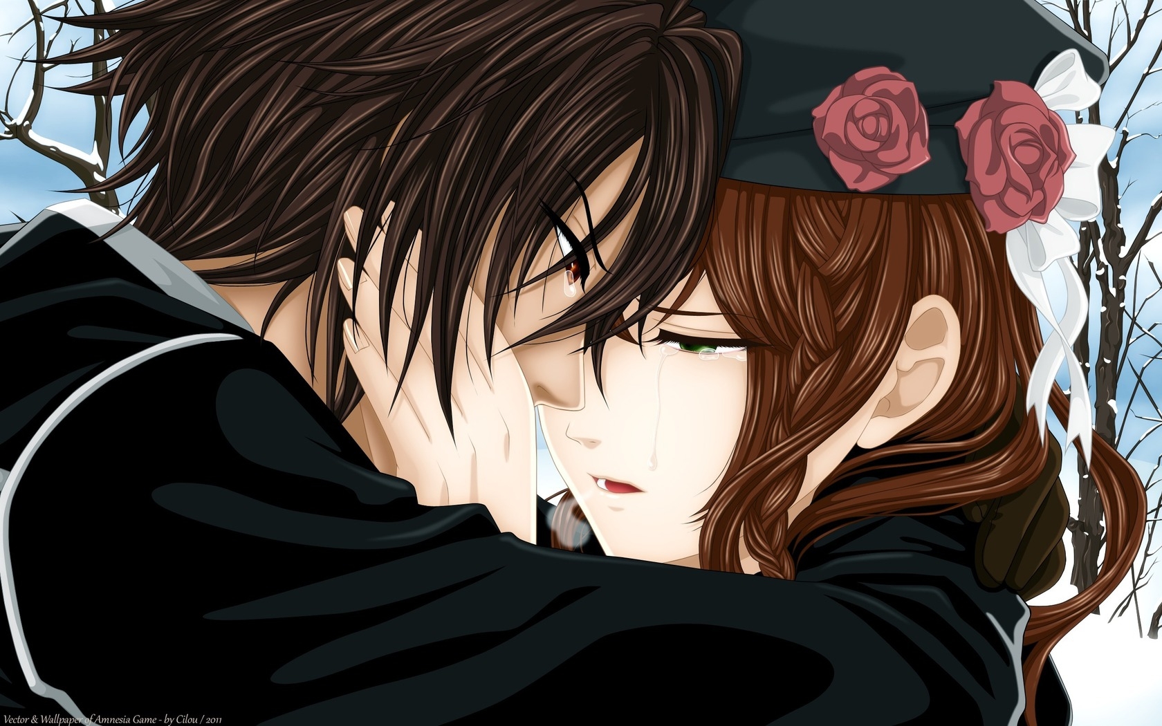 True Love In Tear - HD Wallpaper 