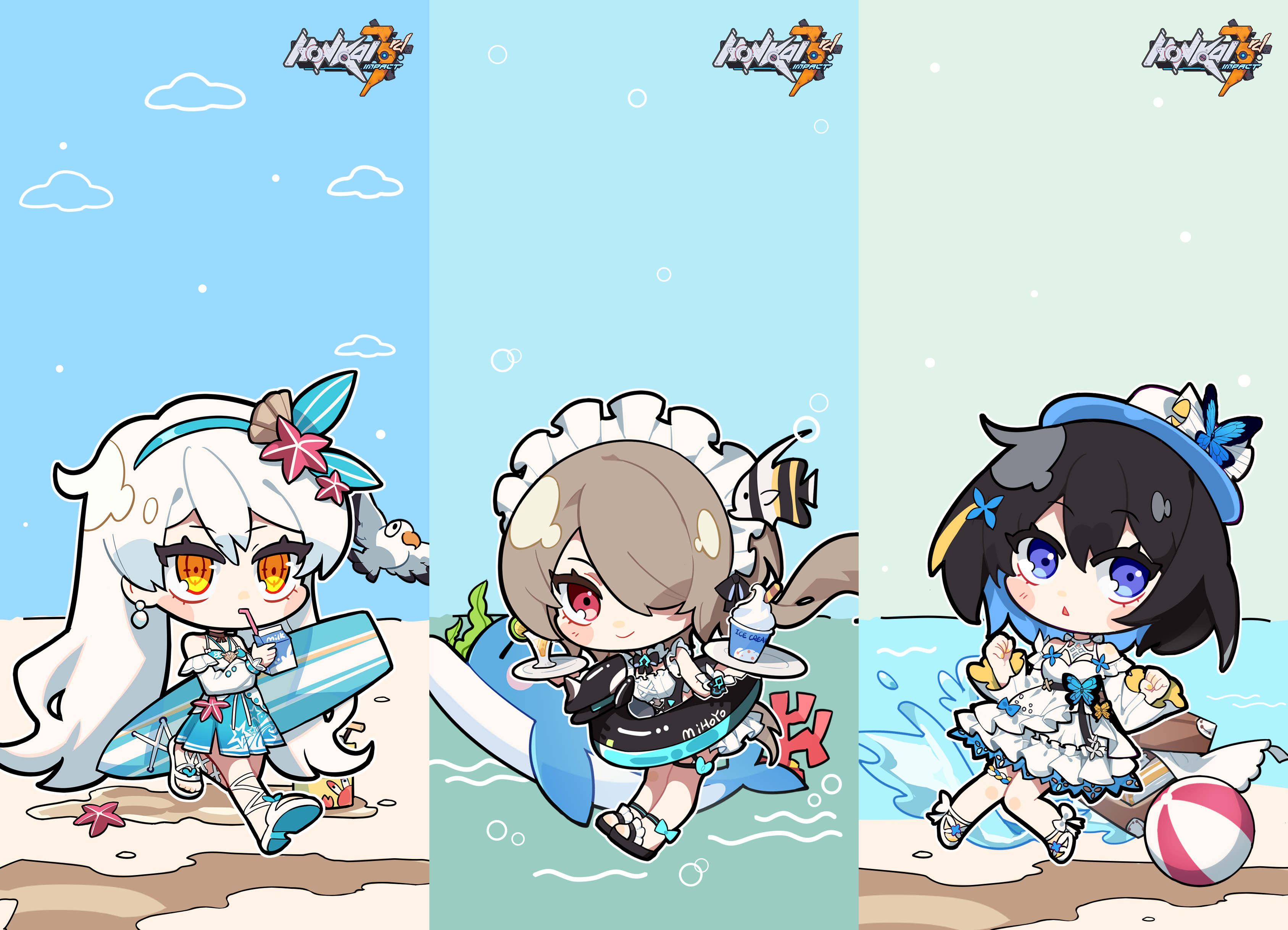 Honkai Impact 3rd Chibi - HD Wallpaper 