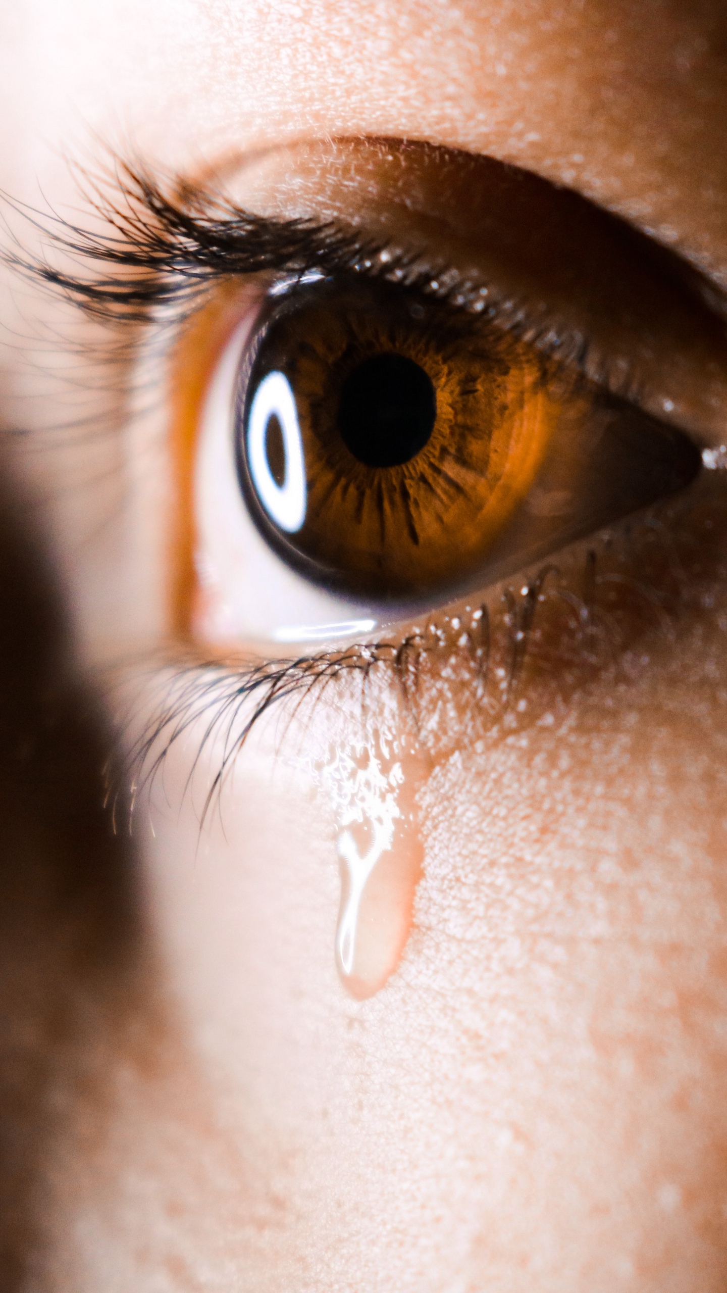 Wallpaper Tear, Sad, Eye, Eyelashes - Ma Badla Ni Hu - HD Wallpaper 