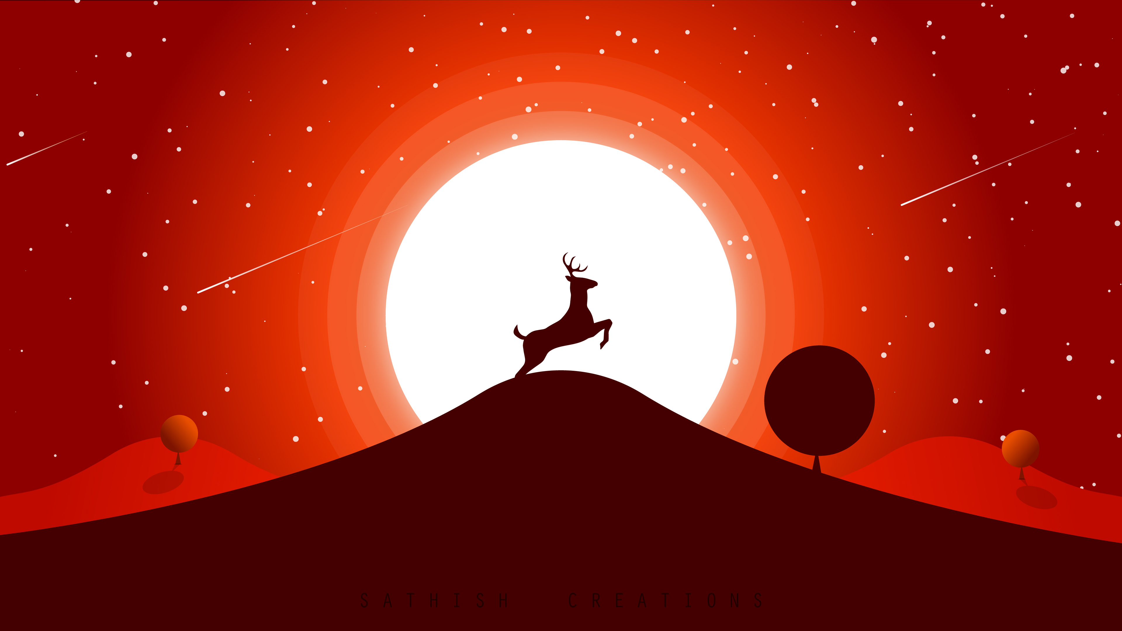 4k Deer - 3840x2160 Wallpaper 