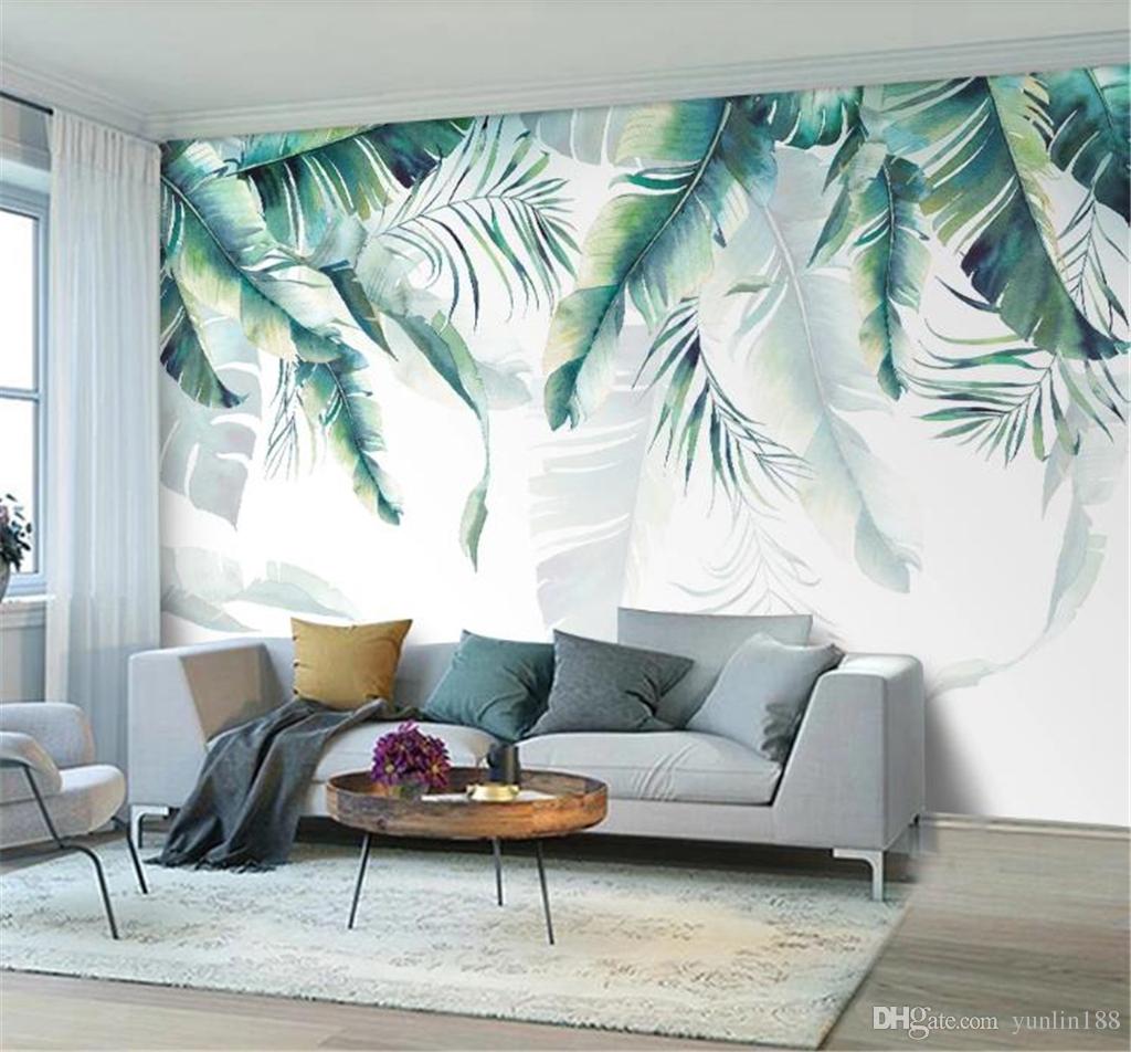 Palm Leaves Wall Mural - HD Wallpaper 