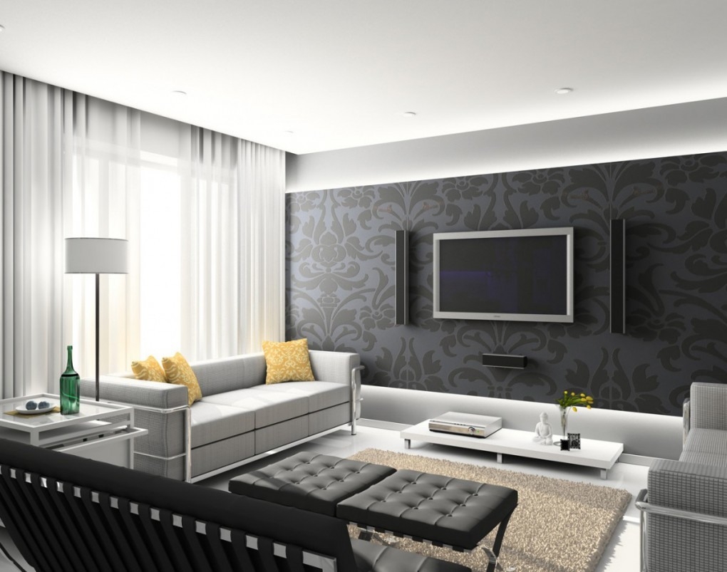 Modern Decoration Living Room Ideas - HD Wallpaper 