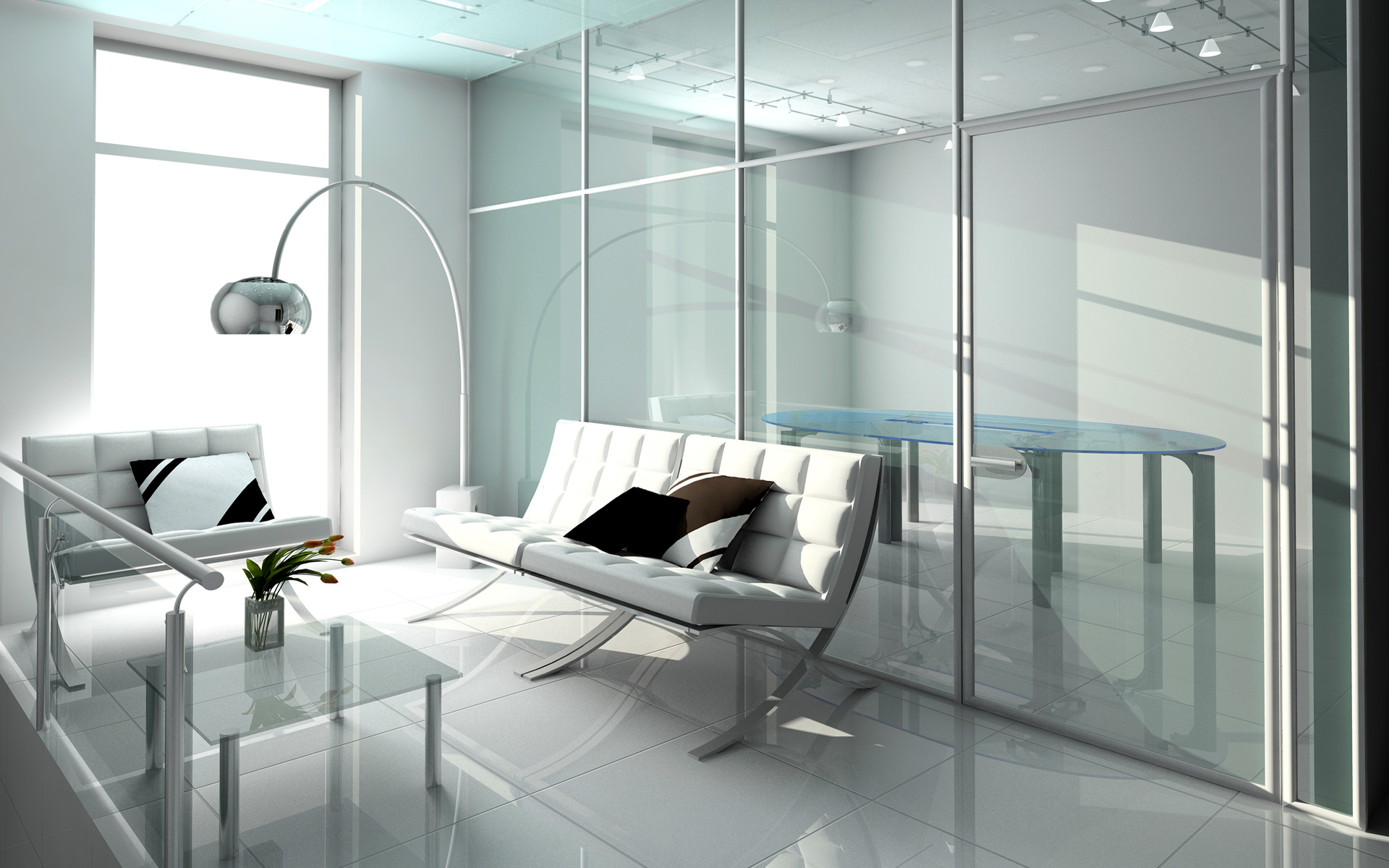 Small Office Waiting Room Design - HD Wallpaper 
